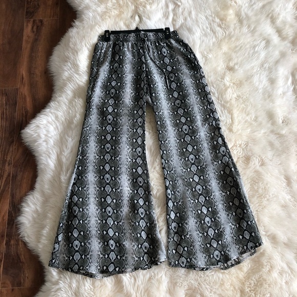 Show Me Your Mumu Tass Party Snakeprint Pants M - Picture 5 of 10